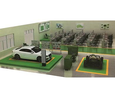 汽車(chē)理實(shí)一體化實(shí)訓室